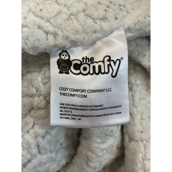 The Comfy Original Oversized Blanket Sweatshirt Hoodie Navy Blue One Size - Picture 5 of 6